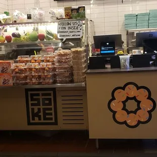 They offered other desserts and treats.