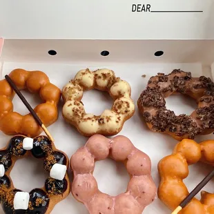 Thai Tea x2, Creme Brulee, Nutella, Rocky Road, &amp; Raspberry Yogurt