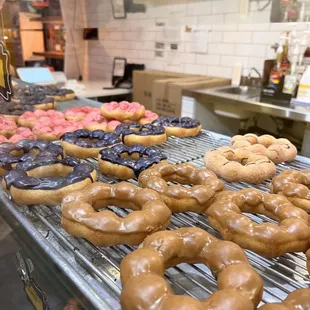 Mochi donuts were sooooo goood