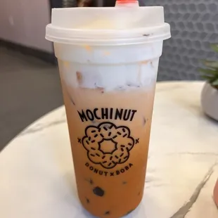 Thai Tea with Boba  - Recommend
