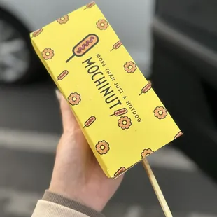 Cute packaging for my rice dog