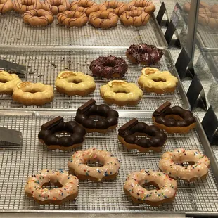 Donuts look good, but I did not try any on this visit $3,50 for one plus tax.