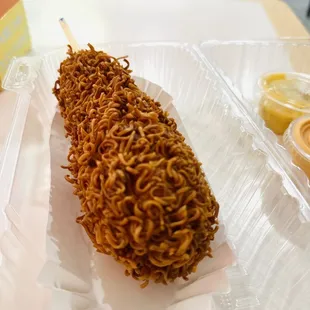 Crispy Ramen Half &amp; Half