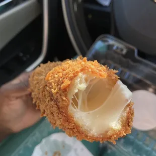 Mozzarella Cheese Pull