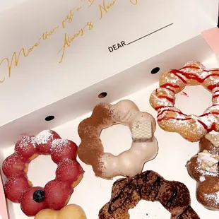 a box of doughnuts