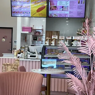 Menu &amp; where you place orders