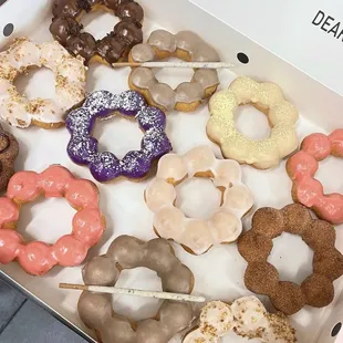 a box of doughnuts