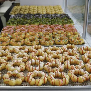  a variety of doughnuts