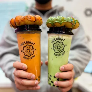 Mochi-donuts and BOBA