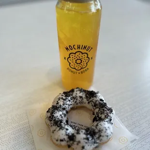 Cookies and Cream mochi donut