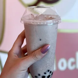 Horchata Milk Tea + Brown Sugar Boba~ Their horchata is incredible and I like their boba!
