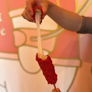 hot cheetos corn dog