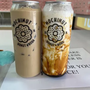 Coffee Milk Tea &amp; Brown Sugar Milk Tea