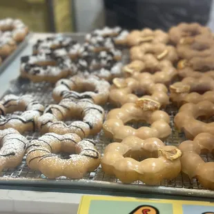 Desert bar area- visual of donuts