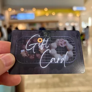 Not accepting their own gift card :(