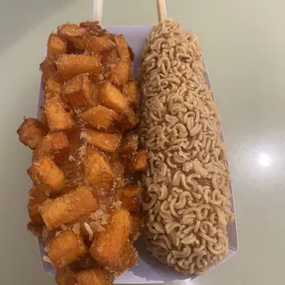 Crispy Ramen Rice Dog