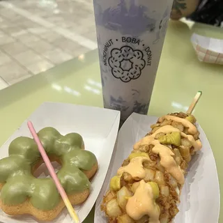 UBE Deluxe Fresh Milk w/Boba