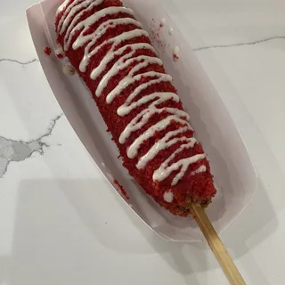 Hot Cheetos Mozzarella K-Dogs