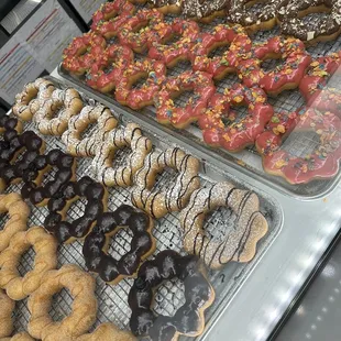 a variety of doughnuts