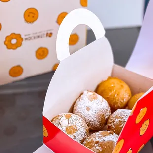 Cream balls