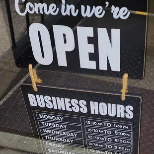 Posted business hours, and yes this was sent to Yelp since indeed open on weekends (6/15/24)