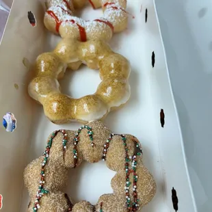 Cinnamon Churro, Toasted Marshmallow &amp; Churro 3 for $10