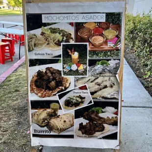 Photos of their popular items