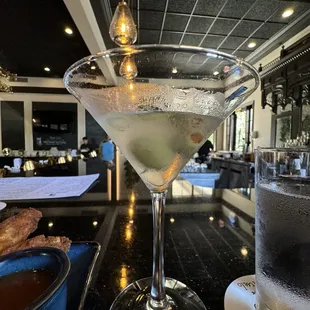 Delish dirty vodka Martini