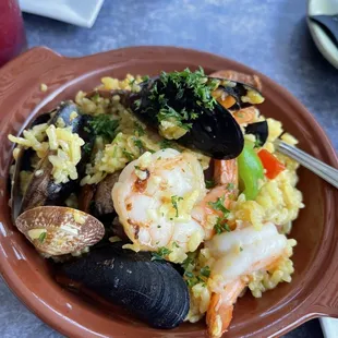 Seafood Paella