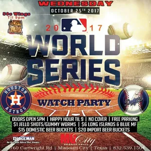 World Series Watch Party