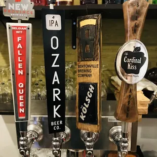 Local brews on tap