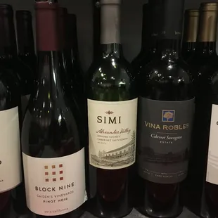 A Selection of Wines