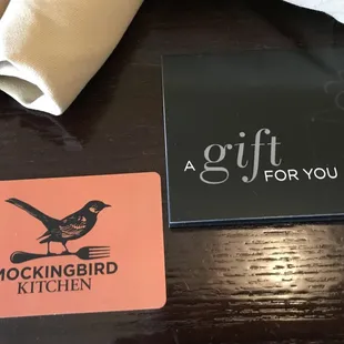 Gift cards make a great gift!