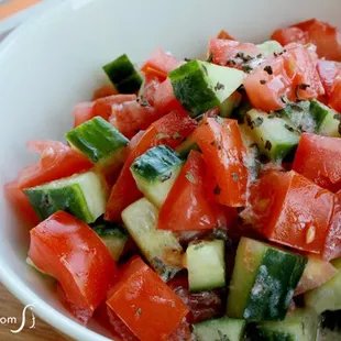 Cucumber Tomato Salad