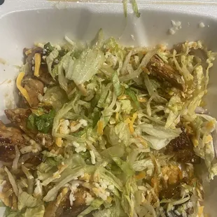 Teriyaki chicken salad