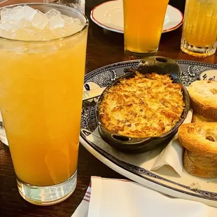 Tropical drink  Crab Hot Crab &amp; Artichoke Dip