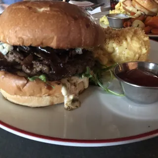 Blue Cheese Balsamic Bacon Burger*