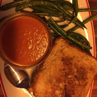 Grilled Cheese & Tomato Soup