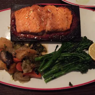 Glazed Cedar Plank Salmon*