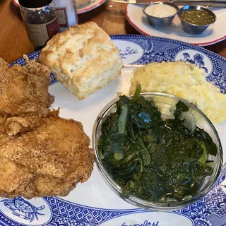 Braised Collard Greens & Cabbage
