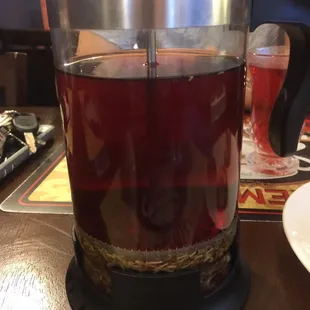 Tea in a French press!