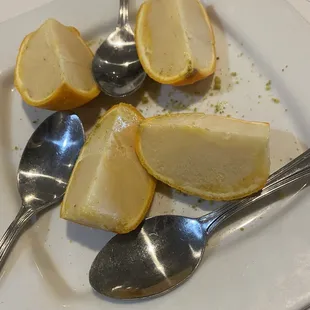 Orange kulfi