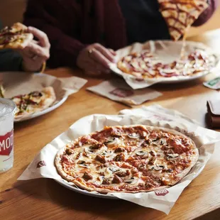 pizza, food
