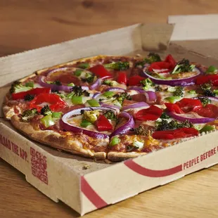 pizza, food