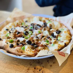 pizza, food