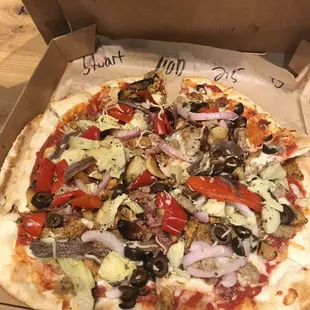 It&apos;s a MOD pizza. It&apos;s a big hit.