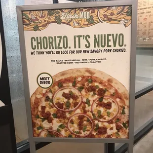 Chorizo? On a pizza? Hey, you&apos;ve got to try it before you say that!