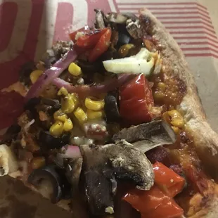 Corn, on a pizza? Yup