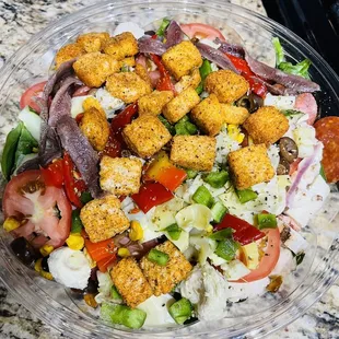 Lovely.fresh.customized salad.thank you.5stars.