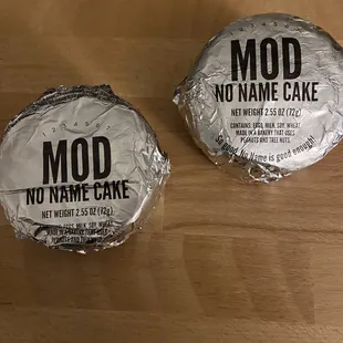 Dessert! Pretty tasty chocolate cream cakes!